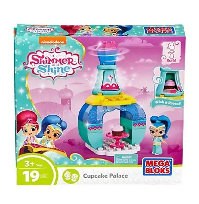 Shimmer And Shine Cupcake Palace Genie Palace Bottle Sweet Treats Building Set • $19.99