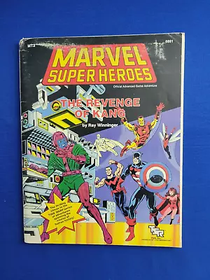 TSR The Revenge Of Kang With Map Adventure Module - Marvel Super Heroes MT3 6891 • $44.99