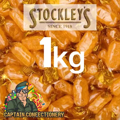 1kg Cough Candy Twists Stockley's | Old Sweet Shop Favourite | FREE POSTAGE • £13.79