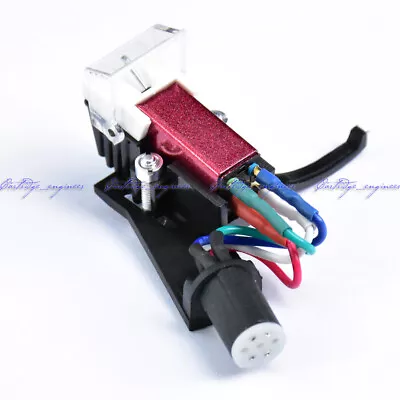 New 20PCS/LOT Sparkling RED MM Cartridge OFC Wire ADC Type Headshell Assembly • $220