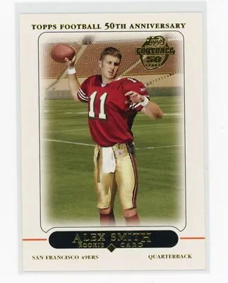 $1.99 • Buy 2005 Topps Football 50th Anniversary #435 Alex Smith Rookie Card