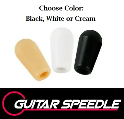 $4.49 • Buy 3 Way Guitar Toggle Switch 3.5mm Tip Knob Cap Peg Rhythm Treble Epiphone Ibanez