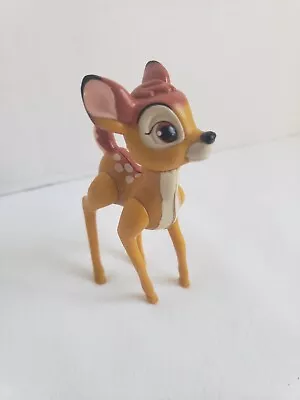 Vintage Disney Bambi Plastic Figurine 3.5  With Movable Legs And Head Toy • $6.95