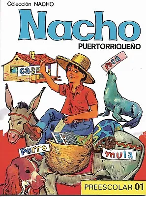 Nacho Puertorriqueño: Preescolar 01 (Cartilla Fonetica) • $9.99