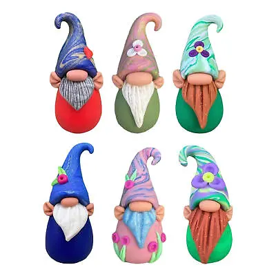 Gnome Miniature Figurine Mini Garden Gnomes Accessories Fairy Garden Decor • $10.20