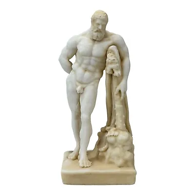 Farnese Hercules Heracles Greek Alabaster Sculpture Statue Museum Copy Small • $42.75