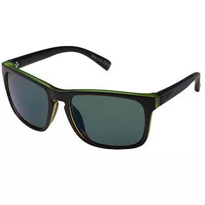 Vonzipper Adult Lomax One Size Black Satin/Quasar Eclipse Sunglasses • $84