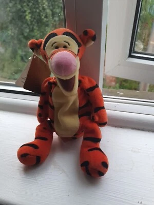 £4.49 • Buy Disney Genuine  Soft Toy Plush Tigger 8.5  Sitting New