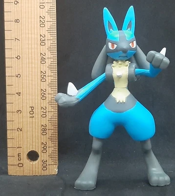 $8 • Buy Pokemon Lucario Figure Figurine WCT Wicked Cool Toys Jazawares