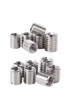 Threaded Reducers Self Tapping Thread Repair Inserts Nuts M3 M4 M5 M6 M8 M10 M12 • £3.65