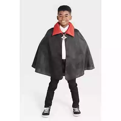 Kids' Vampire Halloween Costume Cape With Necklace - Hyde & EEK! Boutique • $8