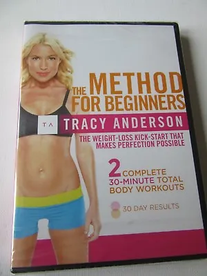 £3.50 • Buy The Method For Beginners Tracy Anderson 2x 30 Min Total Body Workouts