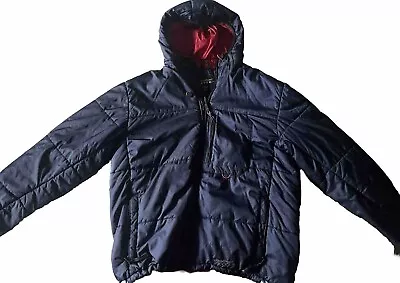 90'S EDDIE BAUER  EBTEK  Primaloft Jacket Dark Navy (VINTAGE) • $60