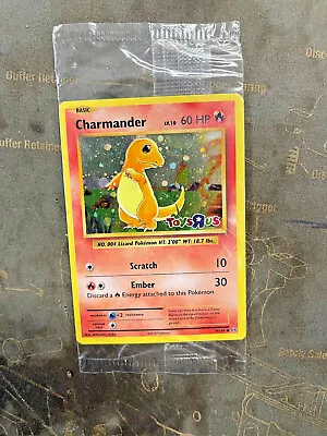 $59.99 • Buy Pokemon Card - Charmander - Toys R Us Promo Holo Foil - New Sealed