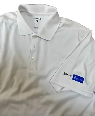 Kraft Macaroni & Cheese Antigua Employee White Polo Sz L Adult • $12.50