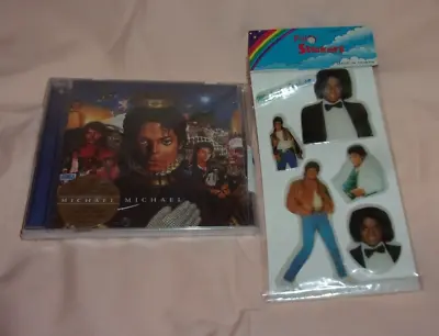 Michael Jackson - Michael CD New Sealed And Puffy Stickers New Sealed • $6.50
