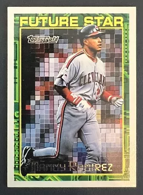 Manny Ramirez 1994 Topps Gold Future Star Baseball Card #216 Cleveland • $3.99