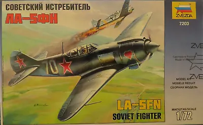 £7.99 • Buy Lavochkin La-5FN 1/72 Scale (Zvezda)