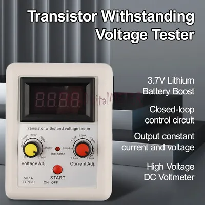 Transistor Tester IGBT MOS Triode Voltage Capability Withstand Voltage Tester US • $27.92