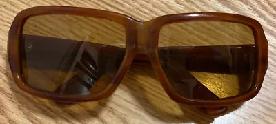 $149.95 • Buy Vintage RARE Baruffaldi Italy “Commander” Sunglasses Shades Brown Tortoise Frame