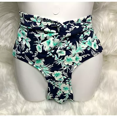 Women's Marie Meili Swimwear Floral Print Hipster Bikini Bottom Multi Size XXL • £15.43