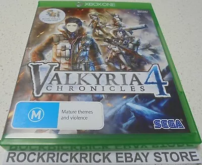 Xbox One Game Valkyria Chronicles 4 Pal (includes Sticker) Brand New • $21