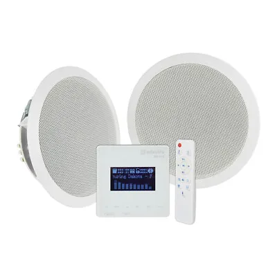 Adastra WA-215 In-Wall Amplifier & Ceiling Speaker System Set Bluetooth 30W • £109.50