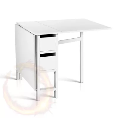 $180.89 • Buy Artiss Gateleg Dining Table Extendable Folding