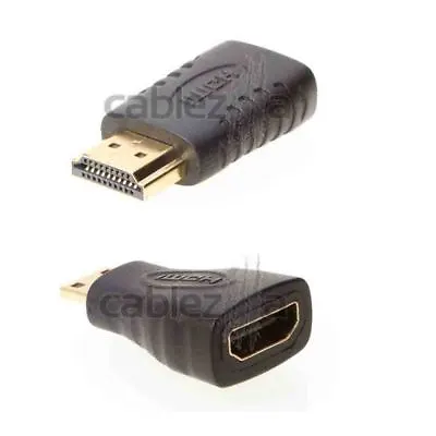 HDMI MALE MINI Type C TO HDMI FEMALE Type A ADAPTER • $6.58