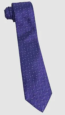 $270 Charvet Men's Purple Textured Silk Neck Tie Size 58 X 3.5 • $86.78