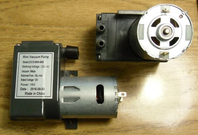 $18 • Buy NEW Vacuum Pump - 90 Kpa  - 12VDC - 16 Watt - 1/4  Hose Barbs - Ships From USA