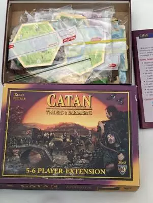 Catan Traders & Barbarians Game Expansion 5-9 Player Expansion Klaus Teuber 2008 • $20