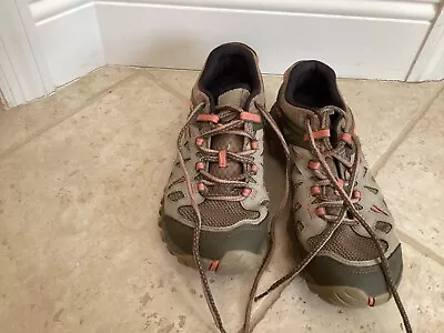 Merrell Moab Ventilator Dusty Olive Hiking Shoes - Women's Size 8 • $24.99