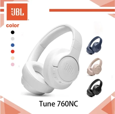 $119.99 • Buy JBL TUNE 760NC Wireless Bluetooth Headphones With Active Noise Cancellation