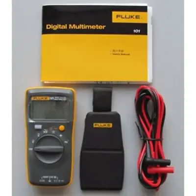 £79.99 • Buy New Fluke 101+ Handheld Easy Digital Multimeter CAT III 600V With Magnetic Case 