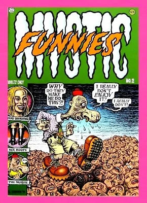 Mystic Funnies #2 1999 Robert Crumb Mr. Natural Underground Comic Nm • $35