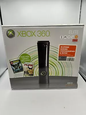 Xbox 360 Elite 120GB Video Game Console 7460 • $189.99