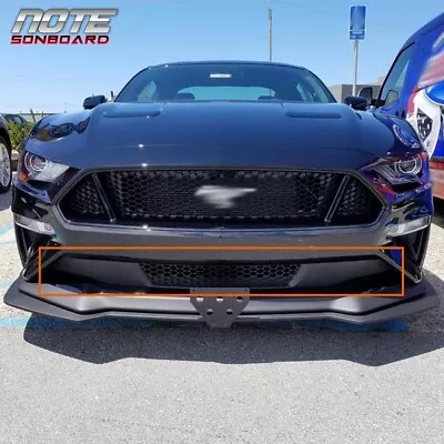 Front Bumper Grill Lower Grille Honeycomb Style Black Fit For 18-23 Ford Mustang • $55.85