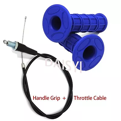 Handle Grip /Throttle Cable For Honda CR80 CR60 CR85 CR125 • $12.99