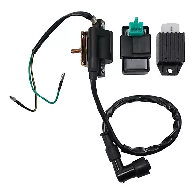 Ignition Coil CDI Box Rectifier Regulator Kit For Motorcycle Replacement Parts • $29.29