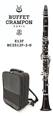 BUFFET CRAMPON Bb Clarinet E12F BC2512F-2-0 NWT • $1295