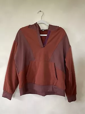 Title Nine Off The Grid Fleece Hoodie Pullover Jacket Sweater Sz Large Women • $45