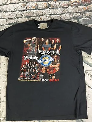 2014 Rob Zombie/Vol Beat/Fuel/Drop Kick Murphy S Concert Shirt 2XL • $19.95