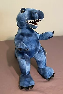 £22.38 • Buy Build A Bear TYRANNOSAURUS T- REX 18” BLUE TIE DYED Plush GROWLING ROARING SOUND