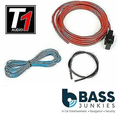 T1-KIT 10 AWG 800 Watt 10 Gauge Power Car Amplifier Amp Sub Subwoofer Wiring Kit • £8.99