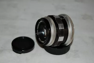 Canon 2.8 / 50 Mm Rangefinder Lens. 39mm Screw Mount (LTM) Caps. 19525. UK Sale • £19.99