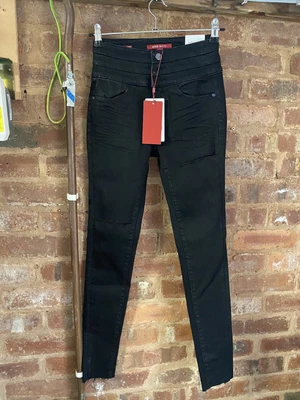 £24.95 • Buy Miss Sixty High Waist JJ2160 Black Jeans Size 24  BNWT