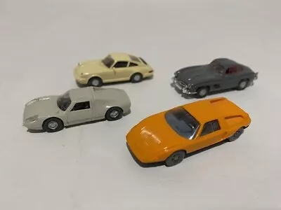 Wiking HO Sports Car Lot Of 4 • $19.99