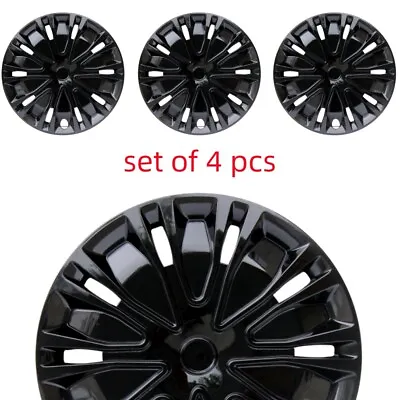 4 Pieces Universal 15  Hubcap Wheel Covers Auto Tire Replacement Exterior Caps • $42.29