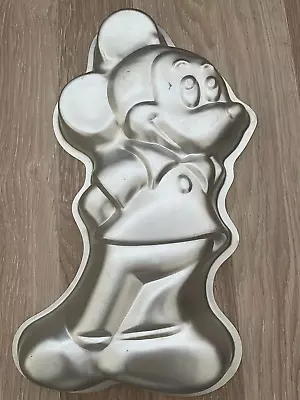 WILTON Mickey Mouse - Walt Disney Productions Cake Mould/tin Vintage 1978 44cms • £9.99